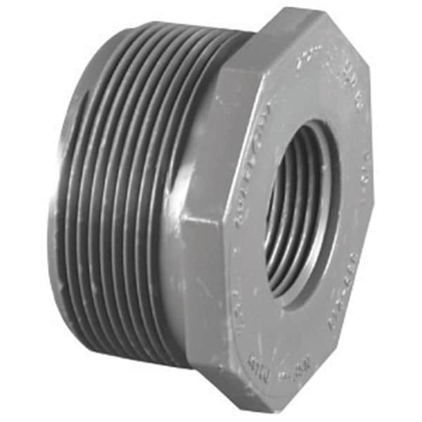 Charlotte Pipe And Foundry Charlotte Pipe Schedule 80 1 in. MPT X 3/4 in. D FPT PVC Reducing Bushing 1 pk PVC82002400 - main